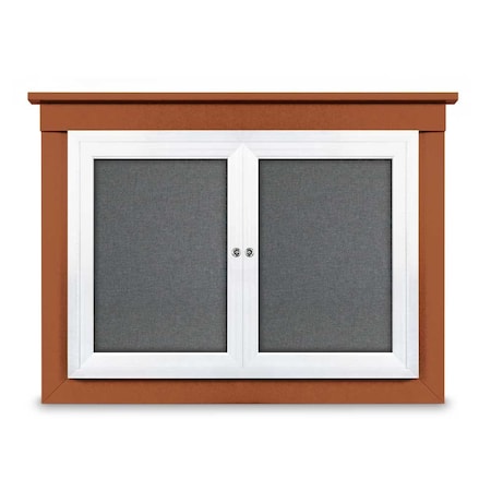 United Visual Products Letterboard, Burgundy/Cherry UV2621O-CHERRY-BURGUN